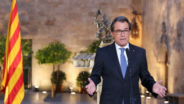 Artur Mas, presidente de Cataluña - Sputnik Mundo