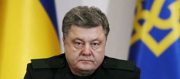 Petró Poroshenko, presidente de Ucrania Petró Poroshenko, presidente de Ucrania - Sputnik Mundo