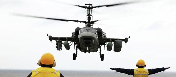 Helicóptero de combate Ka-52K - Sputnik Mundo