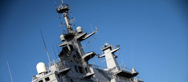 Portahelicóptero Vladivostok de la clase Mistral en el astillero de Saint-Nazaire, Francia - Sputnik Mundo