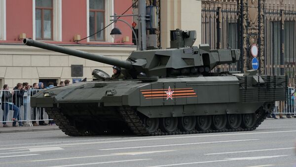 Carro de combate Armata (T-14) - Sputnik Mundo