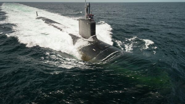 La nave submarina USS John Warner (archivo) - Sputnik Mundo