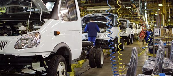 Planta de ensamblaje del grupo Gaz - Sputnik Mundo