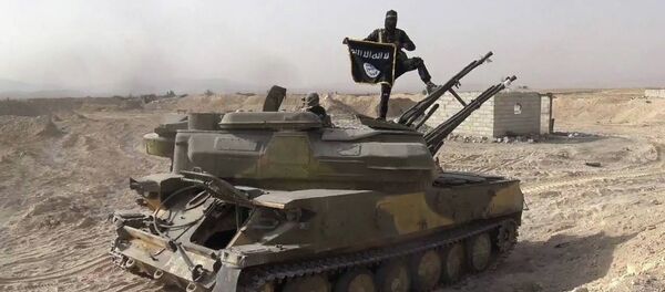 Militante del Estado Islámico en Siria - Sputnik Mundo