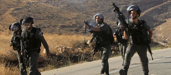 Policía de Israel en Duma - Sputnik Mundo