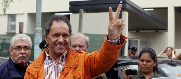 Daniel Scioli, candidato a la presidencia de Argentina - Sputnik Mundo