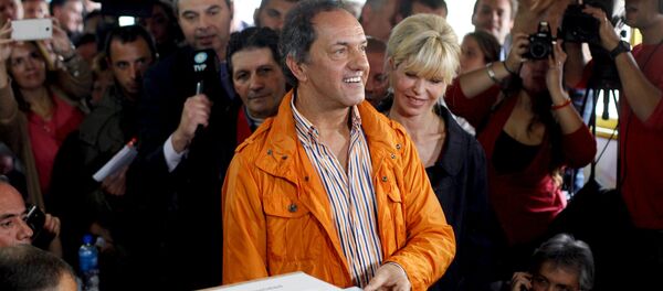 Daniel Scioli, candidato a la presidencia de Argentina - Sputnik Mundo
