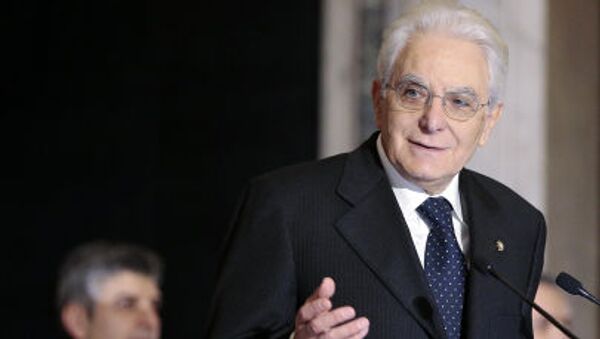 Sergio Mattarella, presidente de Italia - Sputnik Mundo