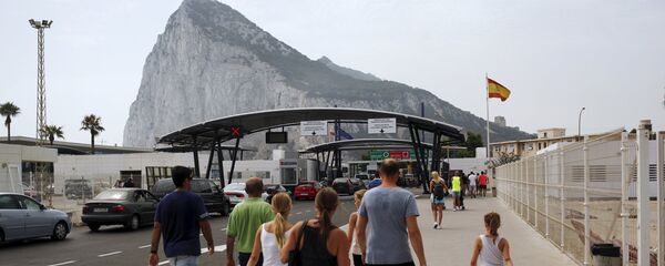 Frontera de España y Gibraltar - Sputnik Mundo