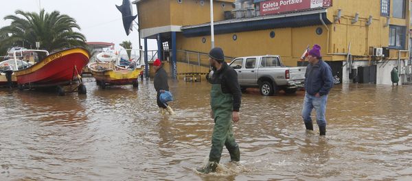 Inundación por el temporal en Chile (Archivo) Inundación por el temporal en Chile (Archivo) - Sputnik Mundo