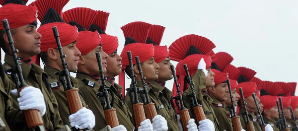 Oficiales del Ejército de la India (archivo) - Sputnik Mundo