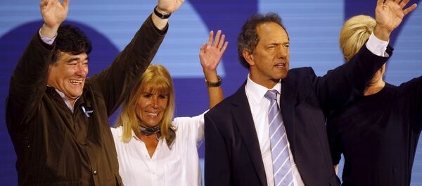 Daniel Scioli, precandidato del partido Frente para la Victoria - Sputnik Mundo