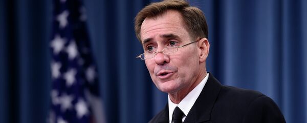John Kirby, representante oficial del Departamento de Estado (archivo) John Kirby, representante oficial del Departamento de Estado (archivo) - Sputnik Mundo