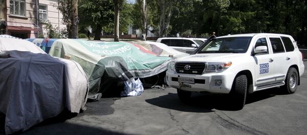 Observadores de la OSCE sufren un ataque en Donbás - Sputnik Mundo