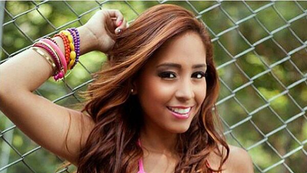 Juliana López, modelo y futbolista colombiana Juliana López, modelo y futbolista colombiana - Sputnik Mundo