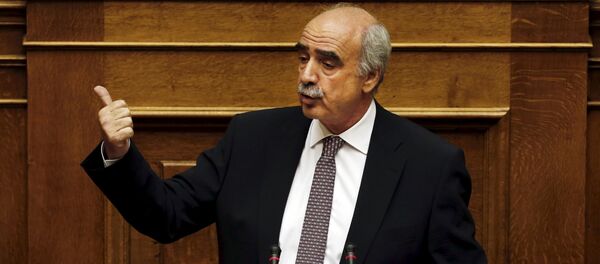 Vangelis Meimarakis, líder del partido Nueva Democracia - Sputnik Mundo