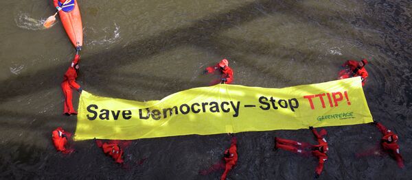 Manifestación contra TTIP - Sputnik Mundo