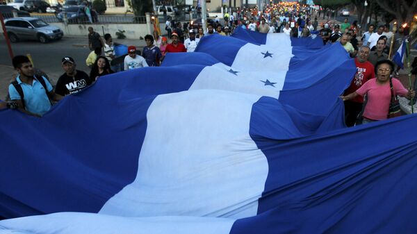 Bandera de Honduras - Sputnik Mundo