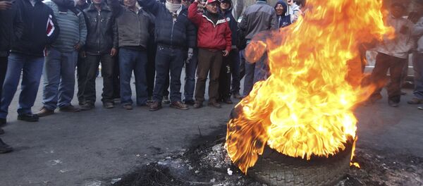 Ollanta Humala recurre al ejército para hacer frente a huelga de mineros Ollanta Humala recurre al ejército para hacer frente a huelga de mineros - Sputnik Mundo