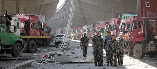 Situación en Tianjin Situación en Tianjin - Sputnik Mundo