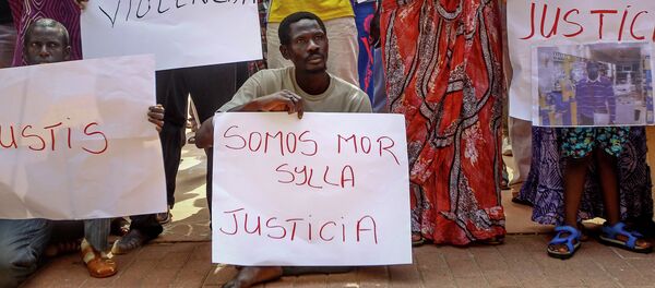 Manifestación de protesta en Salou (Cataluña) - Sputnik Mundo