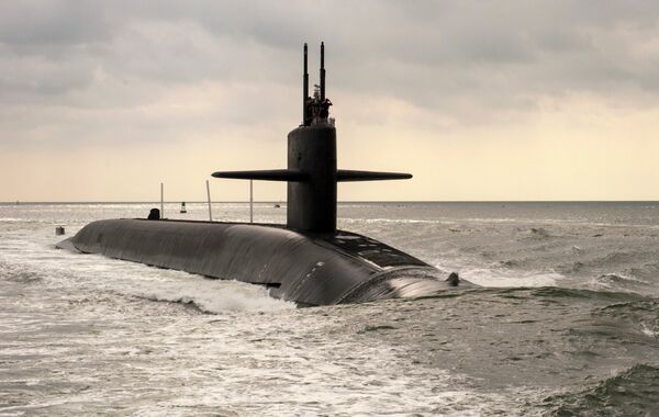 Submarino nuclear clase Ohio USS Maryland - Sputnik Mundo