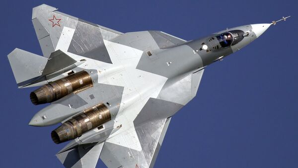 Caza de quinta generación T-50 (PAK FA) - Sputnik Mundo