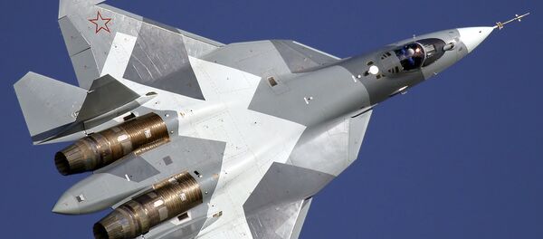 Caza de quinta generación T-50 (PAK FA) Caza de quinta generación T-50 (PAK FA) - Sputnik Mundo