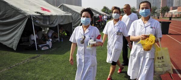 Médicos en Tianjin, China - Sputnik Mundo