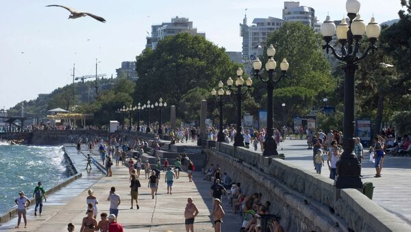 Malecón en Yalta, Crimea - Sputnik Mundo