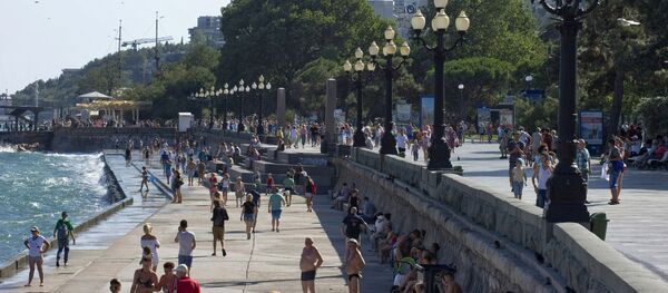 Malecón en Yalta, Crimea - Sputnik Mundo