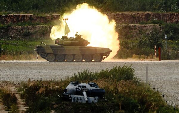 Semifinales del Biatlón de Tanques - Sputnik Mundo