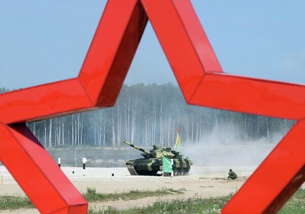 Semifinales del Biatlón de Tanques - Sputnik Mundo