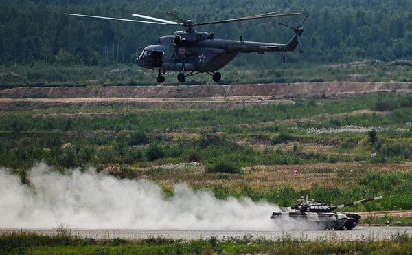 Semifinales del Biatlón de Tanques - Sputnik Mundo