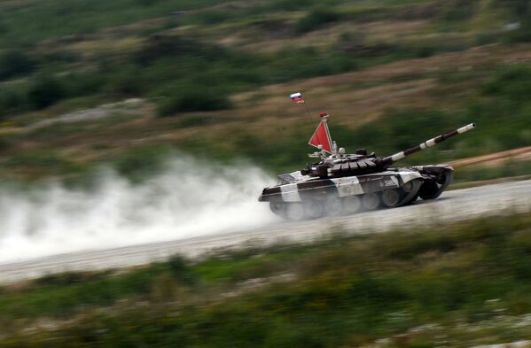 Semifinales del Biatlón de Tanques - Sputnik Mundo