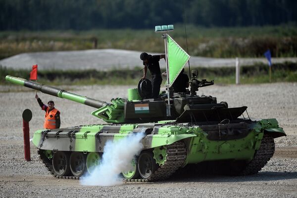 Semifinales del Biatlón de Tanques - Sputnik Mundo