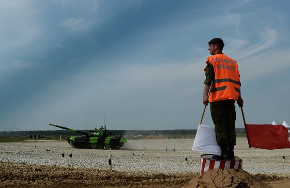 Semifinales del Biatlón de Tanques - Sputnik Mundo