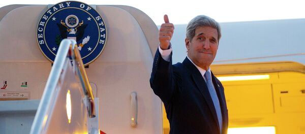 John Kerry, Secretario de Estado de EEUU, antes del viajar a Cuba, el 14 de agostio, 2015 - Sputnik Mundo