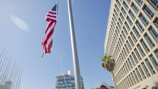 Embajada de EEUU en la Habana, Cuba (archivo) - Sputnik Mundo