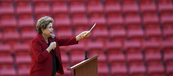 Dilma Rousseff, presidenta de Brasil - Sputnik Mundo