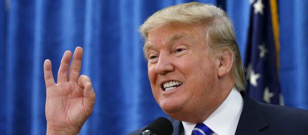 El candidato a la presidencia de EEUU por el partido republicano, Donald Trump - Sputnik Mundo