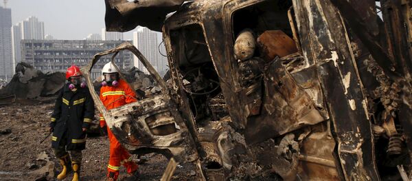 Situación en Tianjin - Sputnik Mundo
