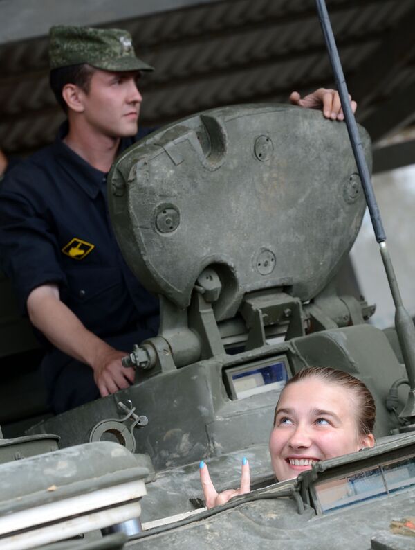 Campeonato mundial del Biatlón de Tanques: los más veloces y los más certeros - Sputnik Mundo