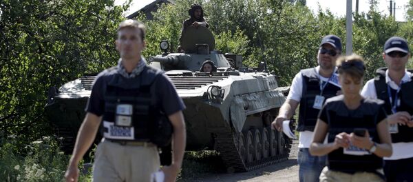 Misión Especial de Observación de la OSCE en Ucrania - Sputnik Mundo