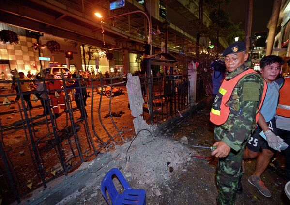 Atentado en el centro de Bangkok - Sputnik Mundo