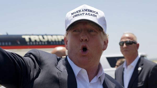 Donald Trump, candidato a las primarias del Partido Republicano de Estados Unidos - Sputnik Mundo