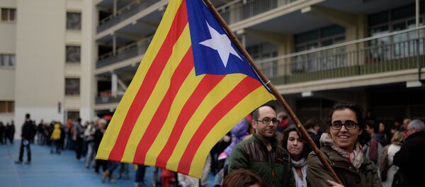 Estelada, bandera separatista de Cataluña - Sputnik Mundo