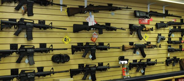 Armería en EEUU (archivo) Armería en EEUU (archivo) - Sputnik Mundo