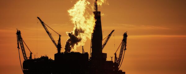Plataforma petrolífera Plataforma petrolífera - Sputnik Mundo