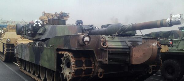 Tanque de Cuerpo de Marines de EEUU Tanque de Cuerpo de Marines de EEUU - Sputnik Mundo